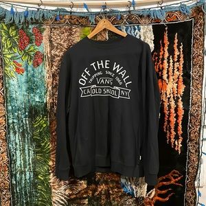 Vans crew neck sweater